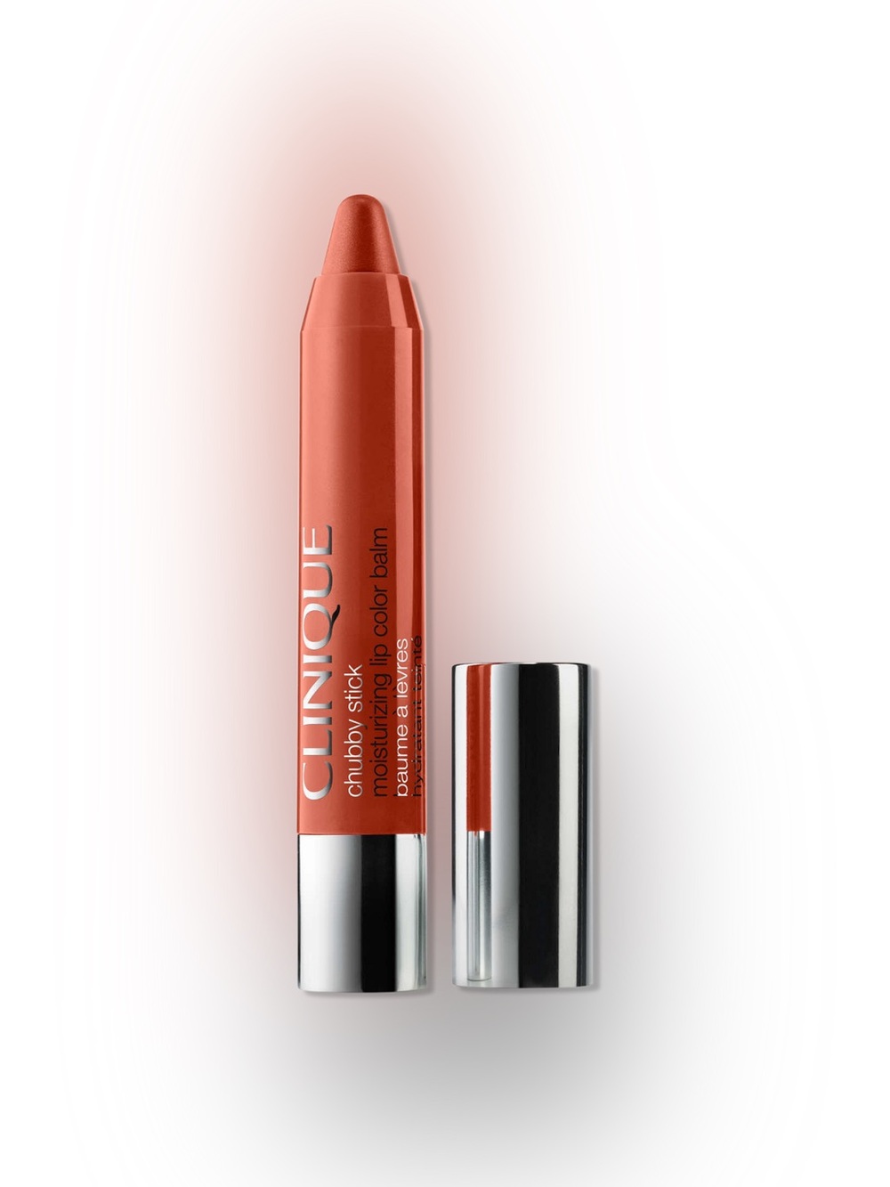 $26 MSRP Clinique Chubby Stick Moisturizing Lip Color Balm In “Mega Melon” NIB
